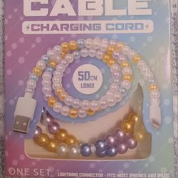 Beaded Cable Charging Cord For Iphone/ipad