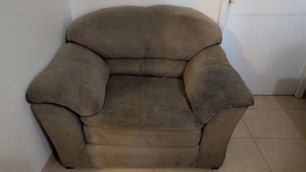 Oversized arm chair