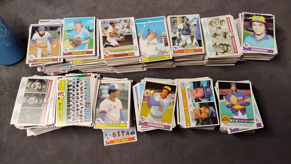 Baseball Cards Assorted 