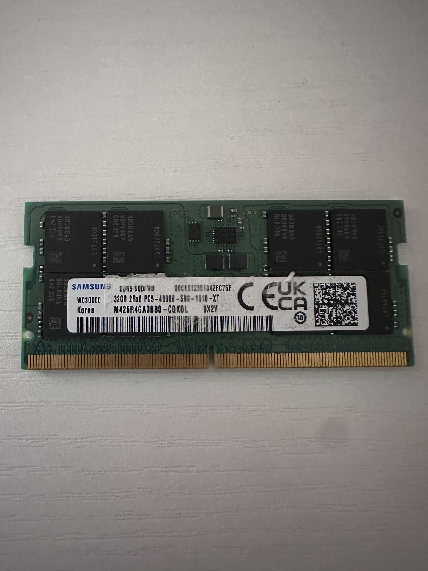 Samsung RAM 32gb