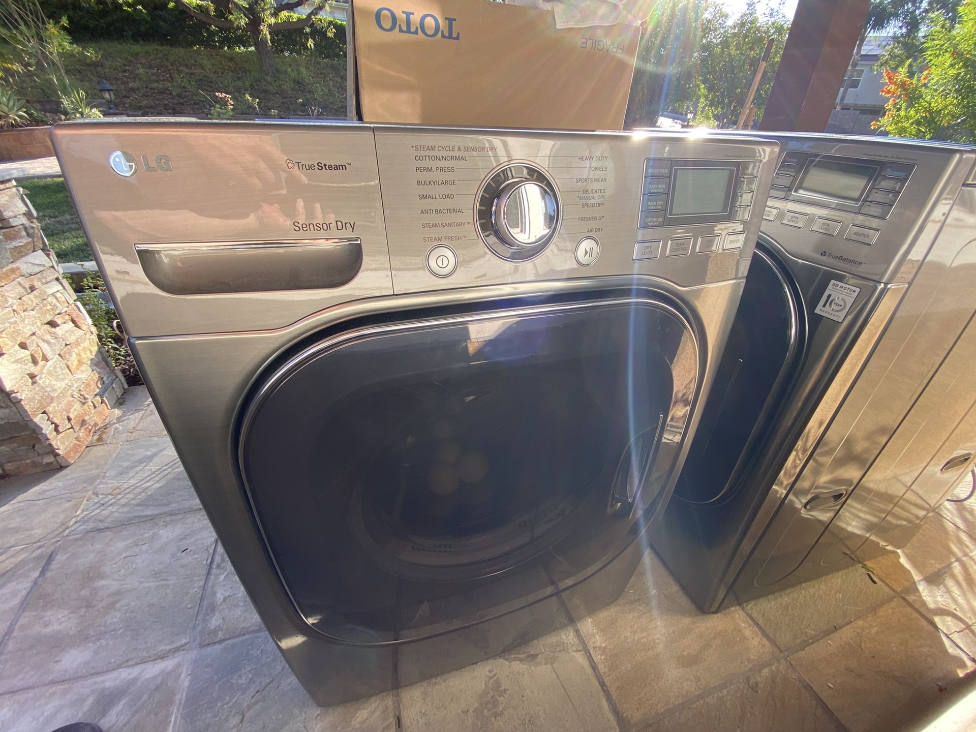 LG Top of line Washer and Dryer (electrical)