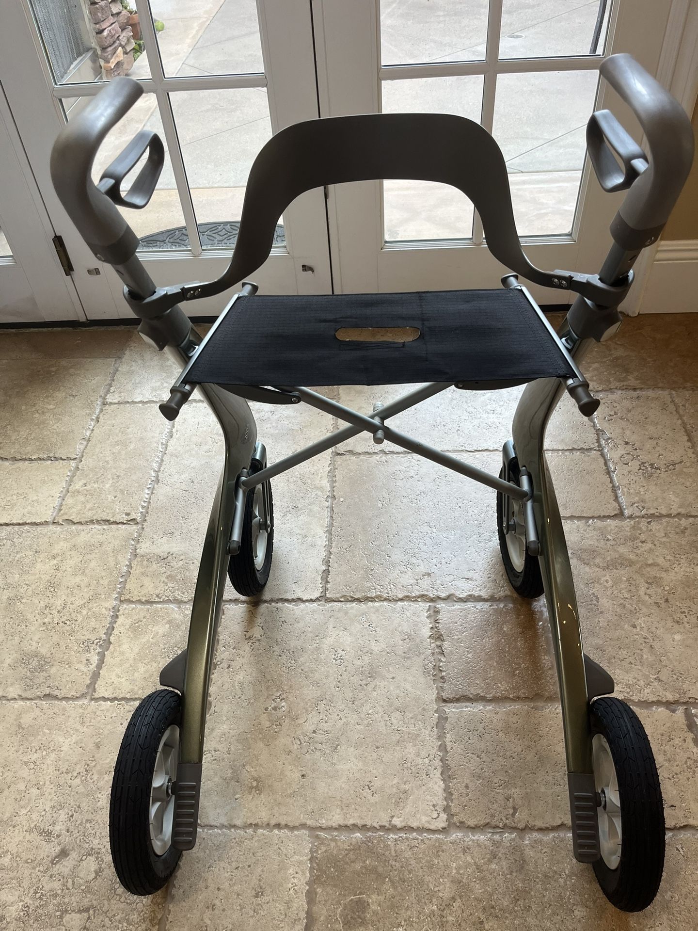 ByAcre Carbon Overland All-Terrain Ultralight Rollator Walker