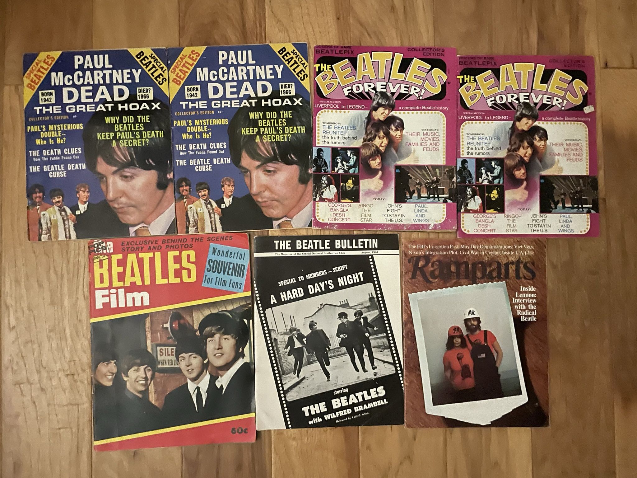 Vintage Beatle Memorabilia From The 1960’s
