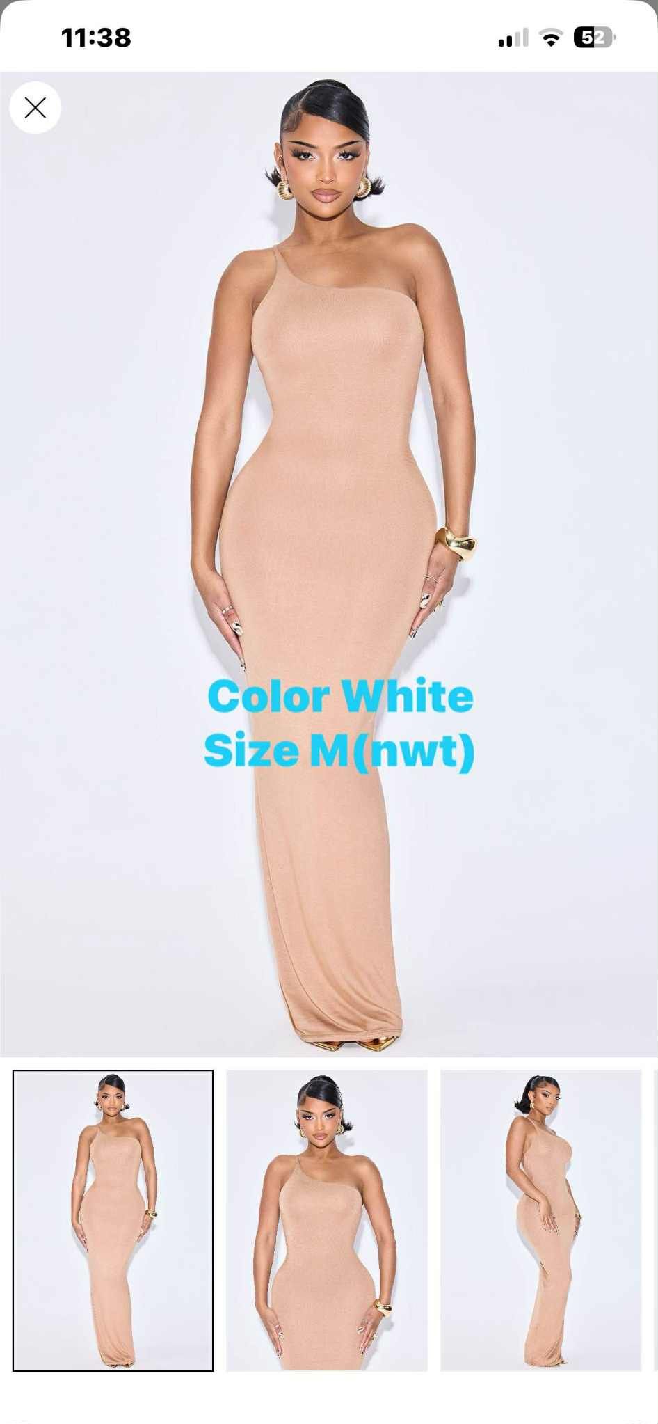 White maxi Dress 