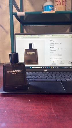 Burberry hero parfum and Versace Eros parfum