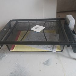 NEW Sucasa black metal mesh printer / monitor stand