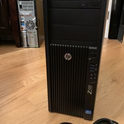 Professional Computer Unit HP Z420 with 16 Gb RAM & 1Tb Disk Drive *2Gb Video card *gaming *heavy graphics apps *WiFi