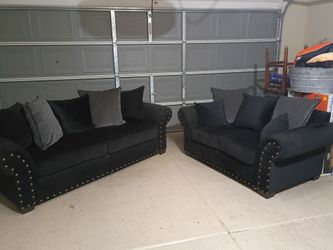 Sofa and Loveseat