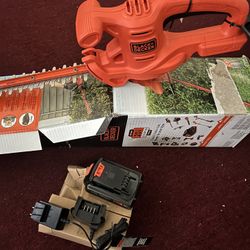 Black And Decker Hedge Trimmer
