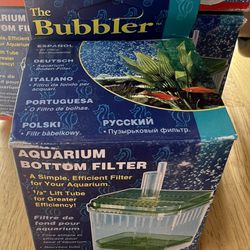 Bubblers Aquarium, Bottom Filter