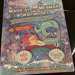 Magic Mermaid Stationary Set 