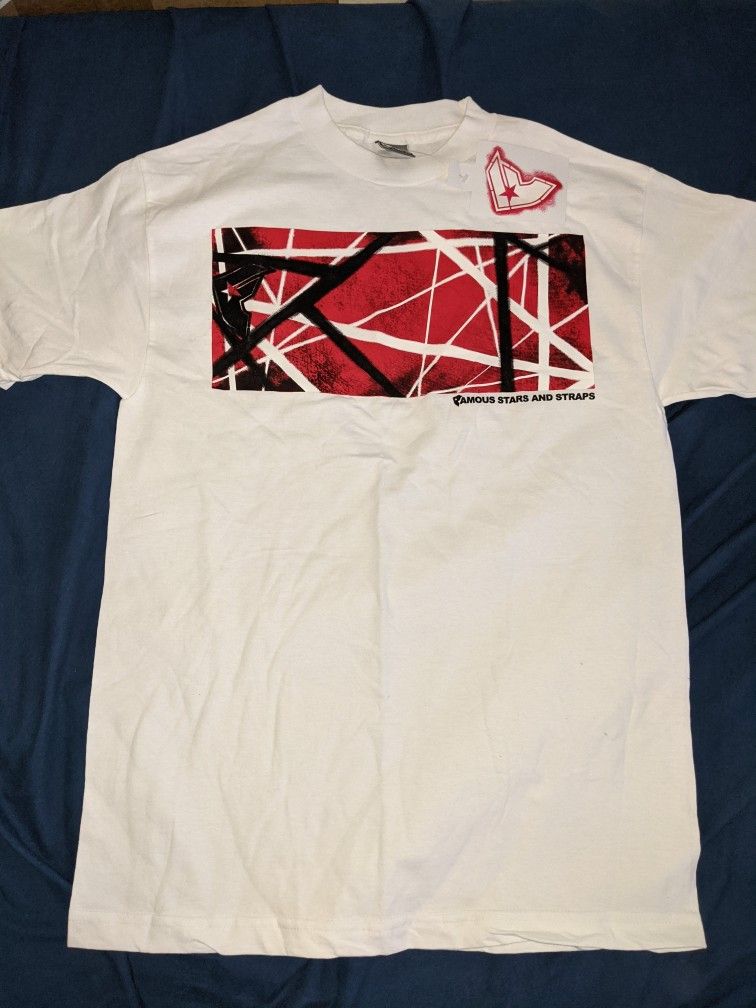 Famous Stars & Straps X Eddie Van Halen shirt medium NWT blink 182