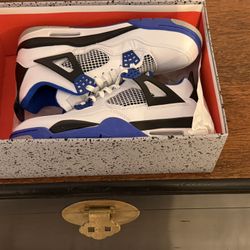 Js Retro 4 Motorsport Blue 
