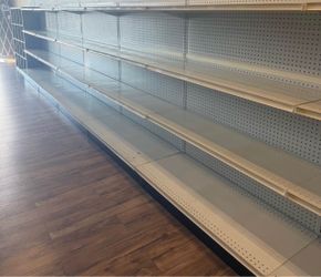 Commercial Retail Wall Shelving Unit