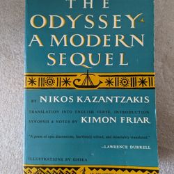 The Odyssey A Modern Sequel By Nikos Kazantzakis