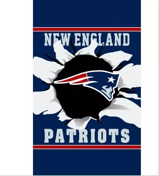 New England Patriots Vertical Flag Banner New 3x5 Ft F14