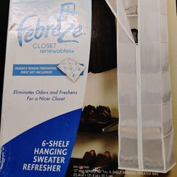 6 Shelf Hanging sweater Refresher