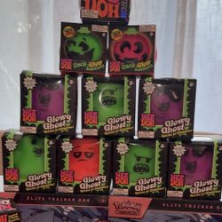 NeeDoh Halloween Jack Glow Lantern & Glowy ghost 