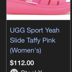 Ugg slides / sandles 