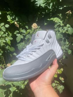 Jordan 12s (white dark grey)