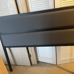 ZINUS Jessica Modern Studio Upholstered Metal Headboard, Full
