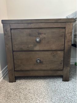 Bed side tables (pair)