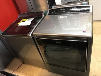 Whirlpool Cabrio/ Set Washer and Dryer/What To Wash/How to Wash/1 year warranty free delivery