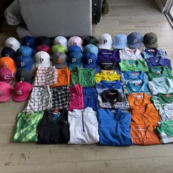 Rickie Fowler Puma Golf Clothing Lot