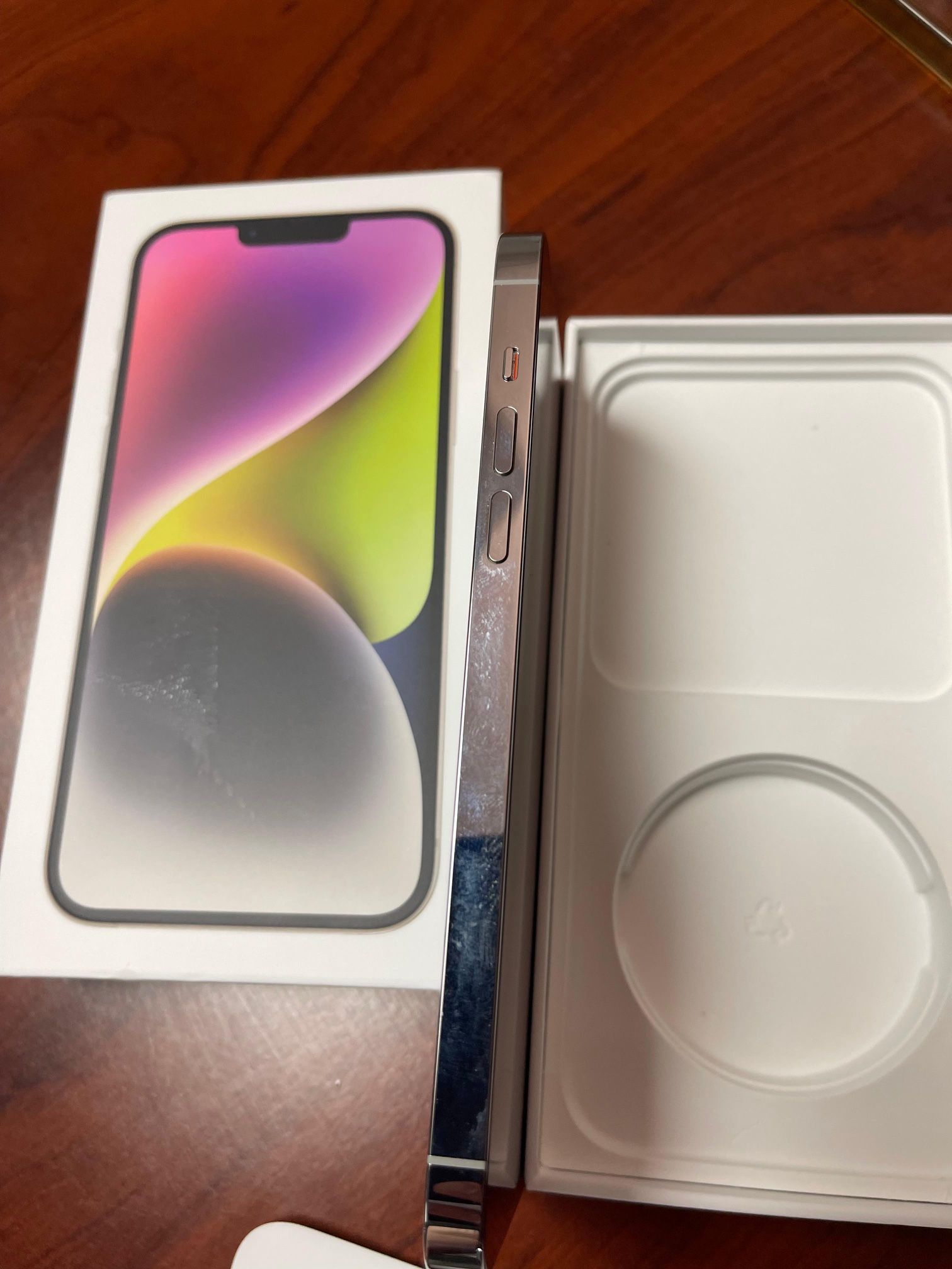 (Refurbished Premium) Apple iPhone 14 Pro Max, 128GB, Silver - Lock