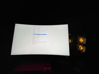 GAMING MONITOR AND KEYBOARD EXPENSIVE COMBO