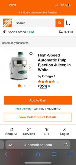 Omega Olympic Juicer
