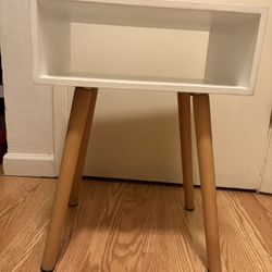 White Side Table 