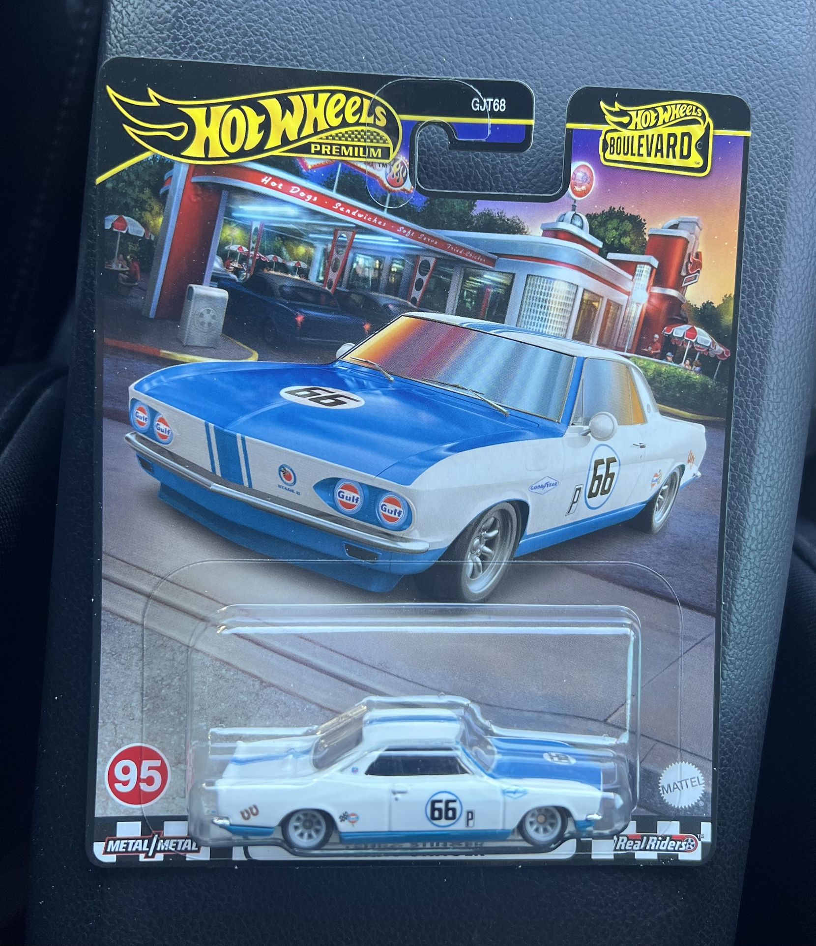 2024 Hot Wheels Premium Boulevard Gulf '66 Chevrolet Corvair Yenko Stinger 🆕