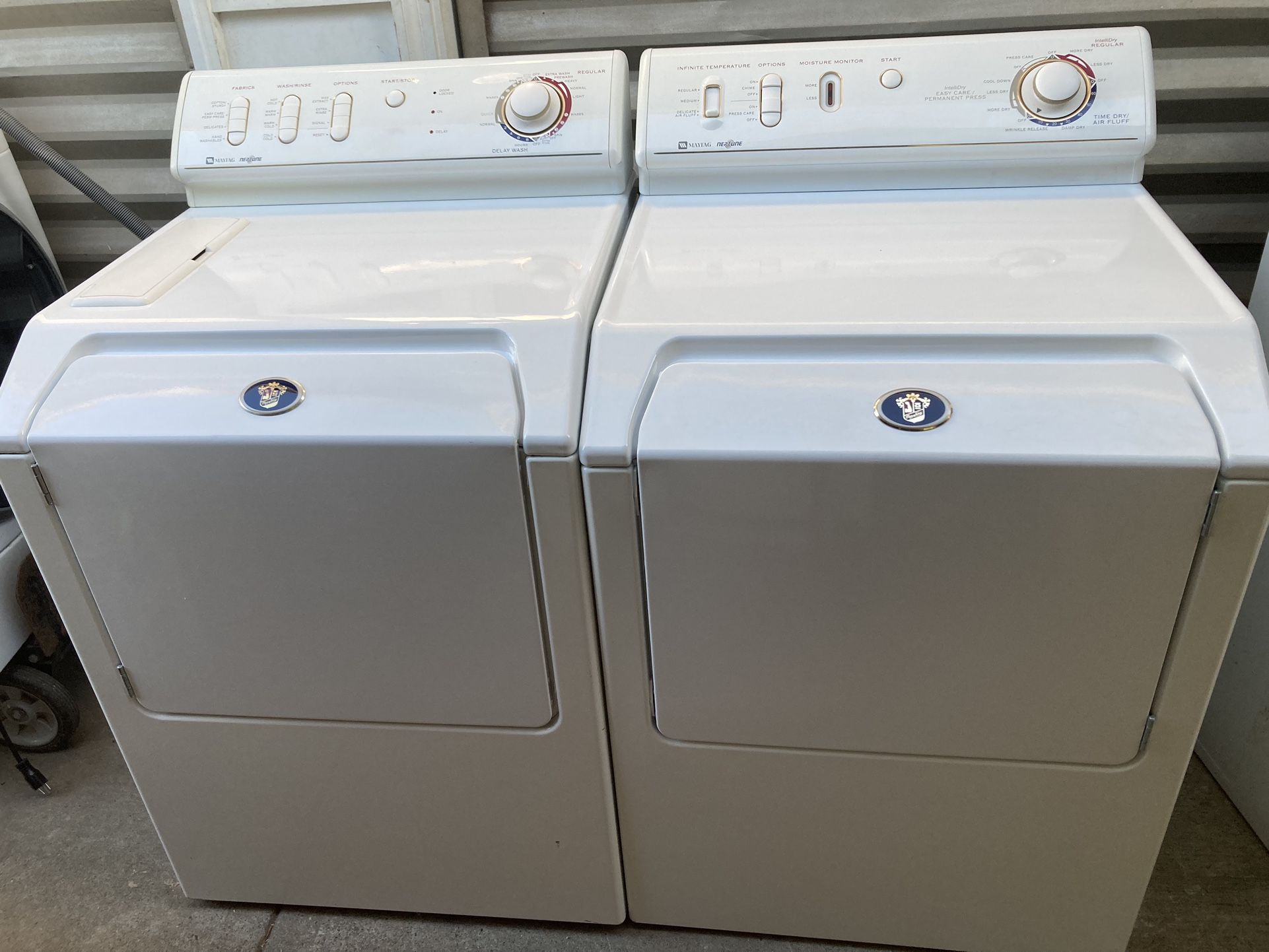 Maytag Neptune Front-Loading Washer & Dryer