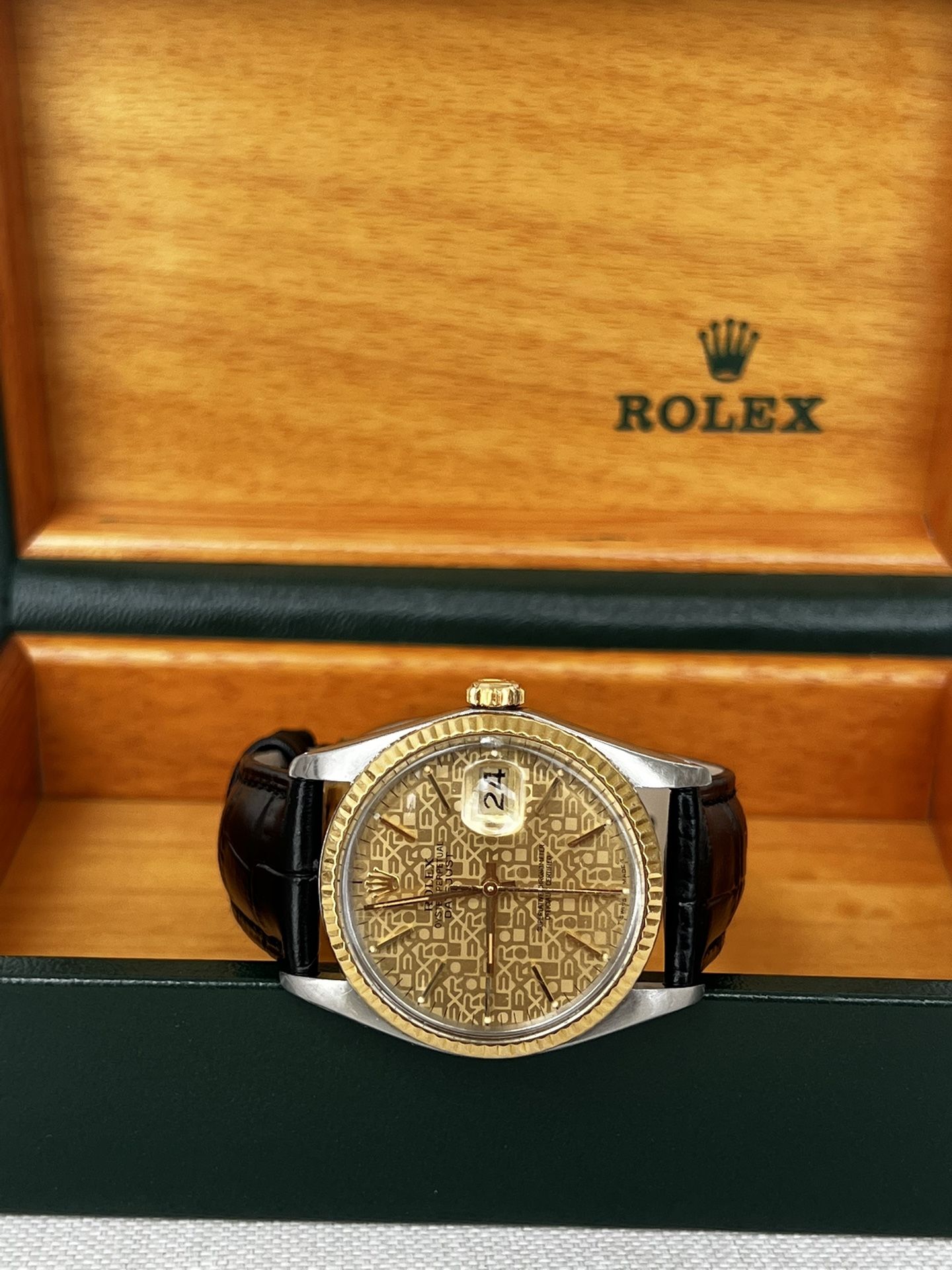 Rolex Datejust 16013 Anniversary Dial