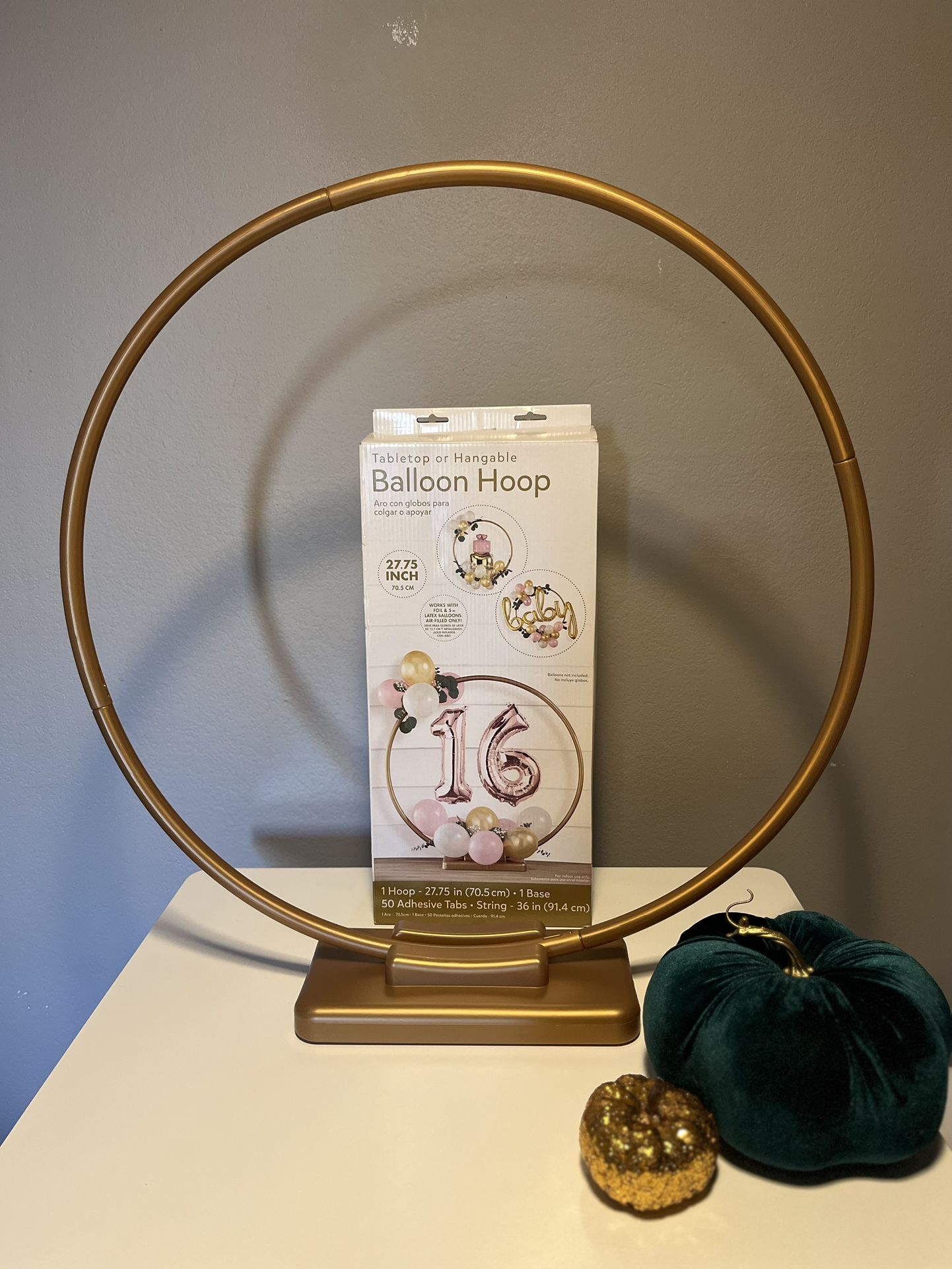 27.75 Inch Balloon Hoop