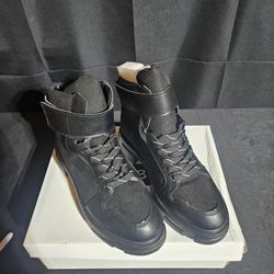 Leather And Suede Boots Size 7