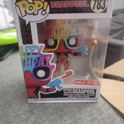 Birthday Deadpool Funko Pop