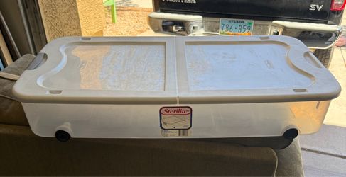 Under the Bed Storage Container with Wheels