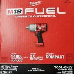 SAVE ON M18 FUEL 1/2" HIGH TORQUE WRENCH ONLY $200 EACH