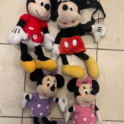 Mickey mouse backpack and friends