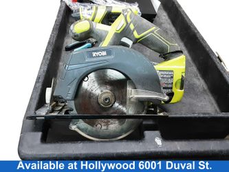 Ryobi P505 Green Cordless Circular Saw
