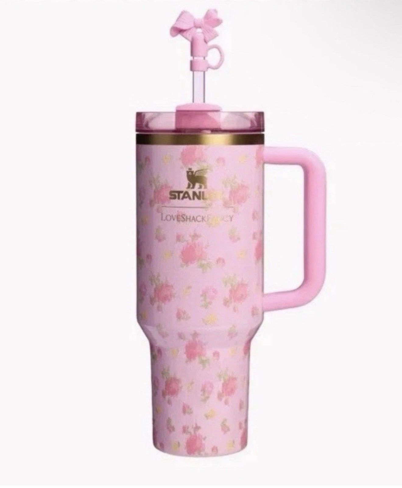 STANLEY x Love Shack Fancy Tumbler 40oz Ibiza Sunset Pink NIB