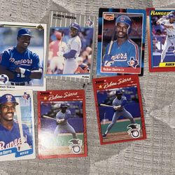 Ruben Sierra Baseball Cards Rangers 