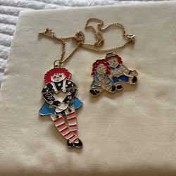 Vintage Necklace And Brooch 