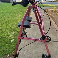 Lightweight Walker With Seat