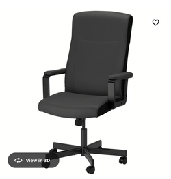 Warehouse sale--New Ikea Black Office Chair in Box
