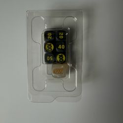 Pokémon TCG Damage Counter Dice Set - Scarlet & Violet Series Exclusive - Pearl & Gold ex Die - New