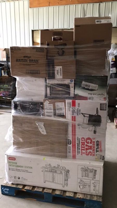 Wally World Merchandise Pallets