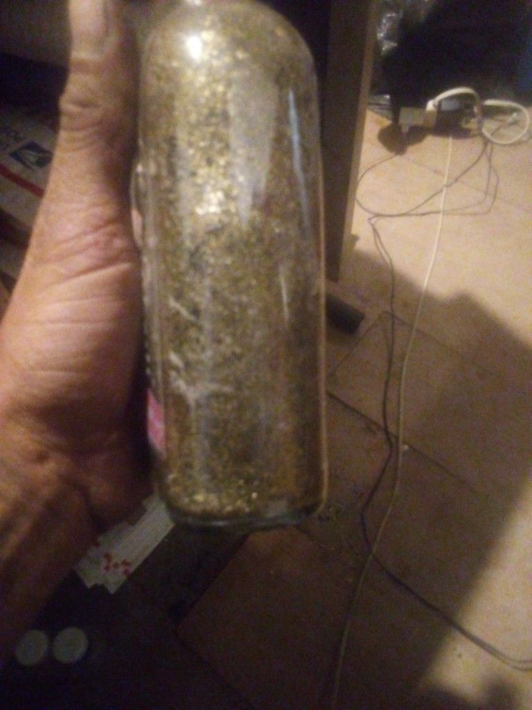 Jar Of Pyrite Gold